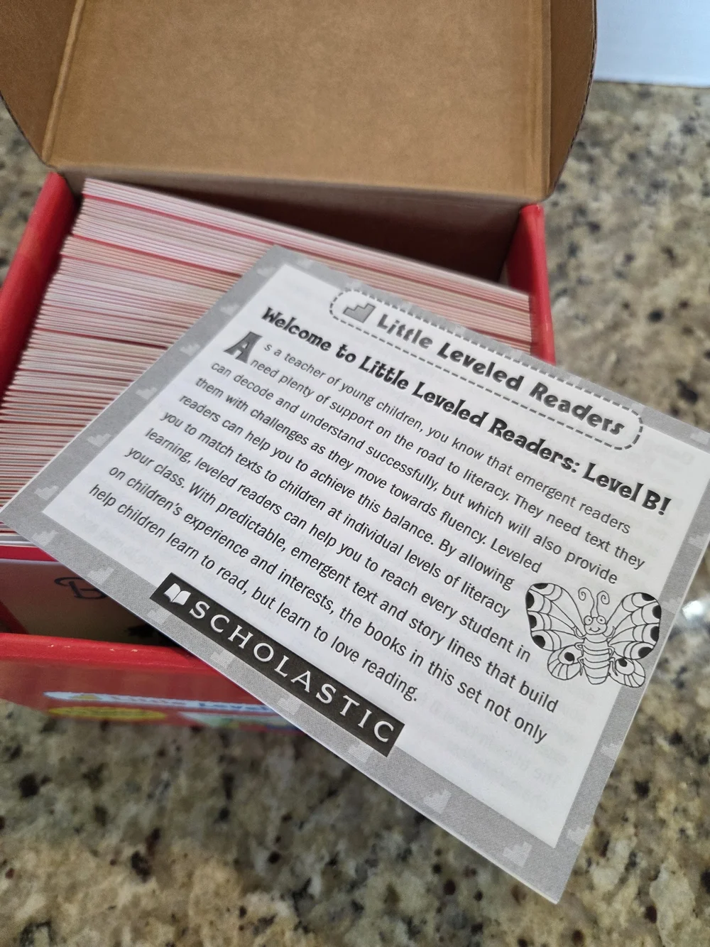 Little Leveled Readers Level B Scholastic Early Reading Classroom 75 Book 5 Each